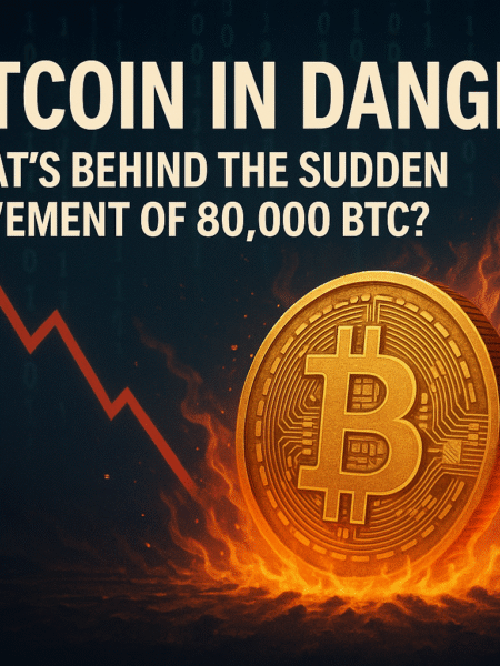 Bitcoin in Danger? The Mysterious Movement of 80,000 BTC Sparks Panic and Theories